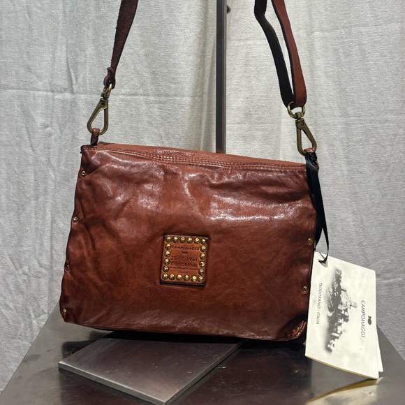 Campomaggi Giulia Leather Bag in Cognac